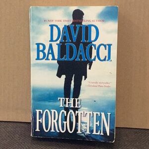 3/$15 THE FORGOTTEN David Baldacci Soft Cover Book